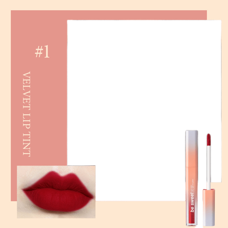 Waterproof Matte Lip Glaze Long Lasting Lipstick