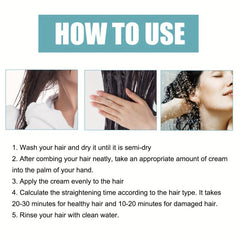 Protein Correcting Hair Straightening Cream