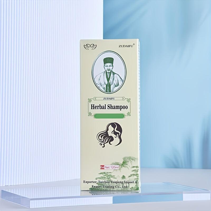 Herbal Shampoo Control Fluffy Refreshing Soft Smoothens Dry Frizzy Hair