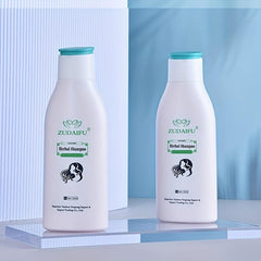 Herbal Shampoo Control Fluffy Refreshing Soft Smoothens Dry Frizzy Hair