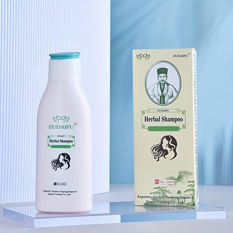 Herbal Shampoo Control Fluffy Refreshing Soft Smoothens Dry Frizzy Hair