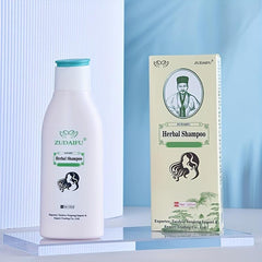 Herbal Shampoo Control Fluffy Refreshing Soft Smoothens Dry Frizzy Hair