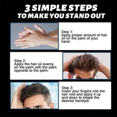 Professional 80g Hair Wax for Men Long Lasting Hair Styling Wax