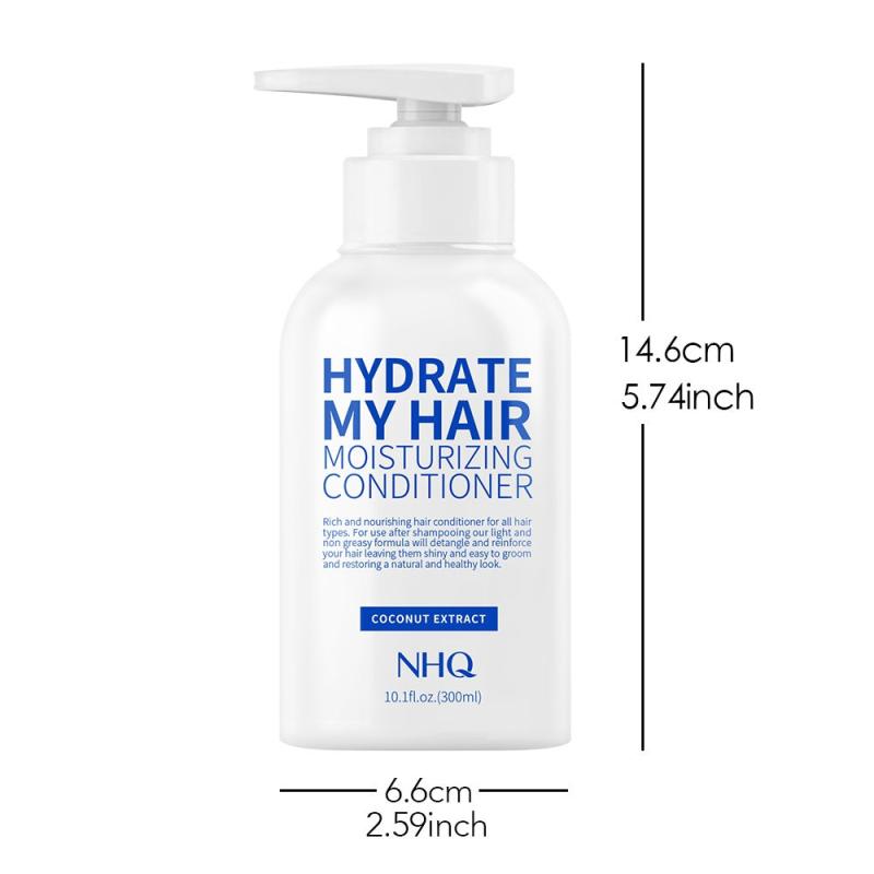 Hydrate Hair Moisturizing Conditioner for Soft and Smooth Frizz Dry Hair