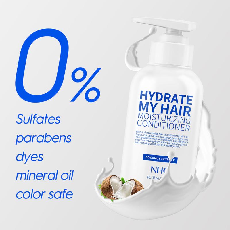 Hydrate Hair Moisturizing Conditioner for Soft and Smooth Frizz Dry Hair