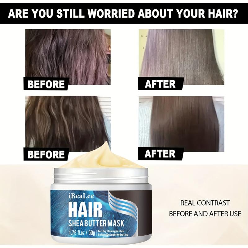 Hair Shea Butter Mask Deep Conditioner for Dry Damaged Hair