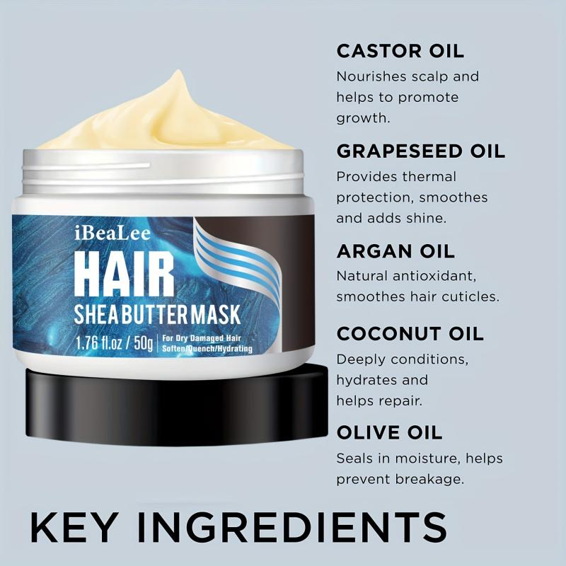 Hair Shea Butter Mask Deep Conditioner for Dry Damaged Hair