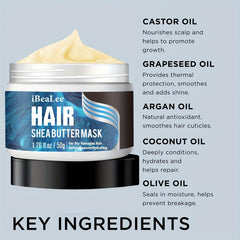 Hair Shea Butter Mask Deep Conditioner for Dry Damaged Hair