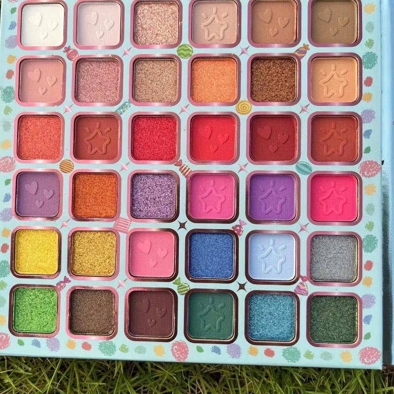 Multicolor Eyeshadow Palette High Gloss Matte Blush Makeup Powder