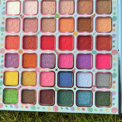 Multicolor Eyeshadow Palette High Gloss Matte Blush Makeup Powder