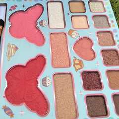 Multicolor Eyeshadow Palette High Gloss Matte Blush Makeup Powder