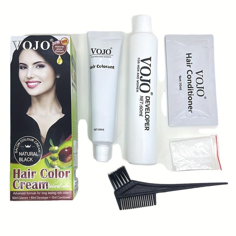 Natural Plant Hair Dye Cream 60ml Easy to Use
