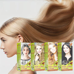Natural Plant Hair Dye Cream 60ml Easy to Use