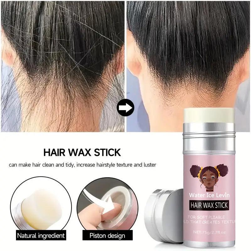 Long-Lasting Hair Wax Stick for Styling with Natural Luster