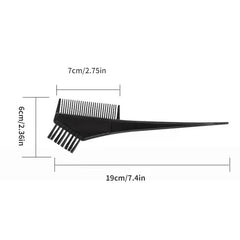 Perm Dyeing Tools Kit Hair Dye Bowl Comb Brushes Earmuff DIY Hairdressing