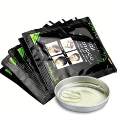 5 Min Quick Hair Dye Shampoo Cream Natural Plant-Based Women Men