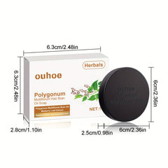 Polygonum Multiflorum Shampoo Soap Moisturizing Hair