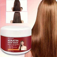 Keratin Hair Mask Deep Moisturizing Strengthens Hair