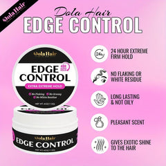 4pcs Edge Control Kit Strong Hold Non-greasy Edge Smoother & Headband
