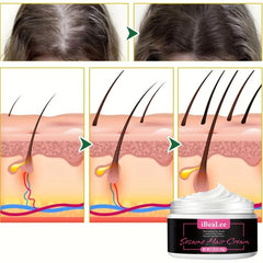 50g Sesame Hair Care Cream - Repairs Split Ends, Strengthens, Moisturizes