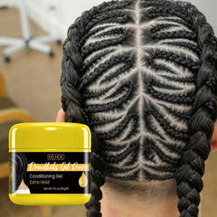 50g Hair Braiding Gel Strong Hold Twist Braid Styling Wax Cream