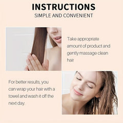 Organic Jojoba Argan Hair Mask for Hydration