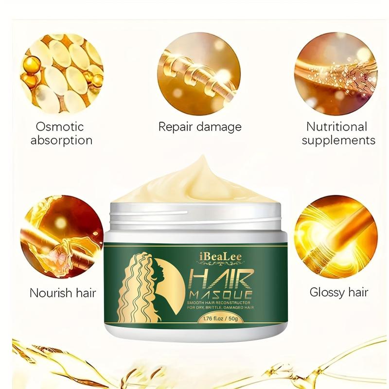 50g Hair Mask Conditioner Hair Smoothing Essence Cream Repairs Damage Dry Hair
