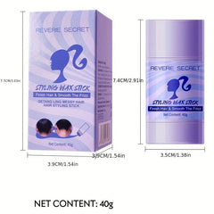Hair Finishing Wax Rod Non Greasy Long Lasting Styling Wax