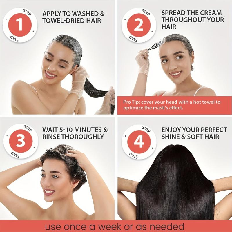 Peach Hair Mask 200ml - Repair Dry Hair