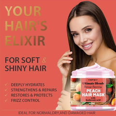 Peach Hair Mask 200ml - Repair Dry Hair