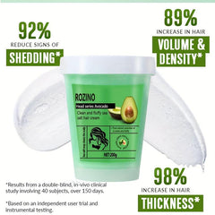 Avocado Scalp Cleansing Scrub with Sea Salt Shampoo