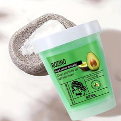 Avocado Scalp Cleansing Scrub with Sea Salt Shampoo