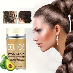 75g Long Lasting Hair Wax Stick Anti Frizz Natural Gloss Solid Styling
