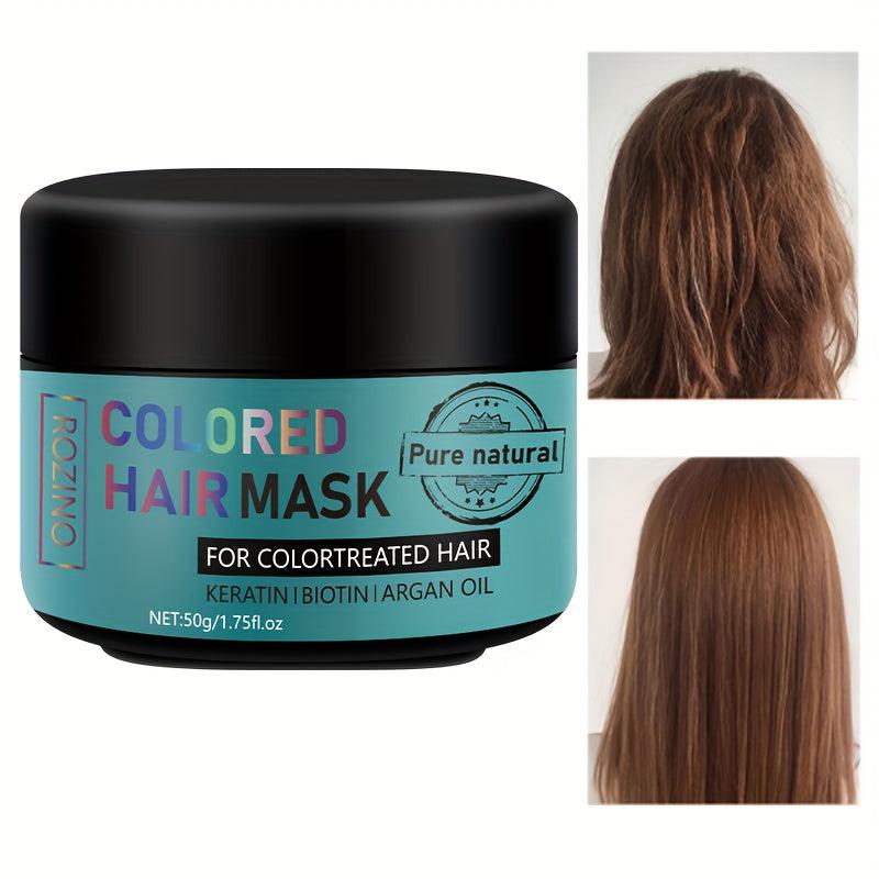 Colored Hair Mask Natural Hair Mask Keratin Biotin Argan Repairs Dry Hair