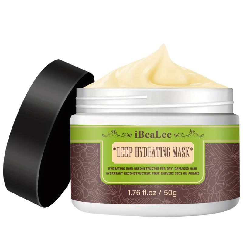 Deep Hydrating Mask for Dry Damaged Hair - Conditions, Adds Shine - 50g