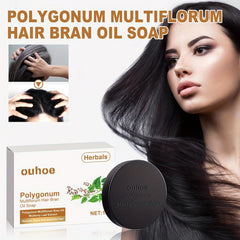 Polygonum Multiflorum Shampoo Soap Moisturizing Cleansing Hair