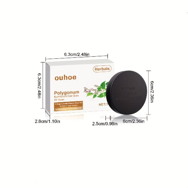 Polygonum Multiflorum Shampoo Soap Moisturizing Cleansing Hair