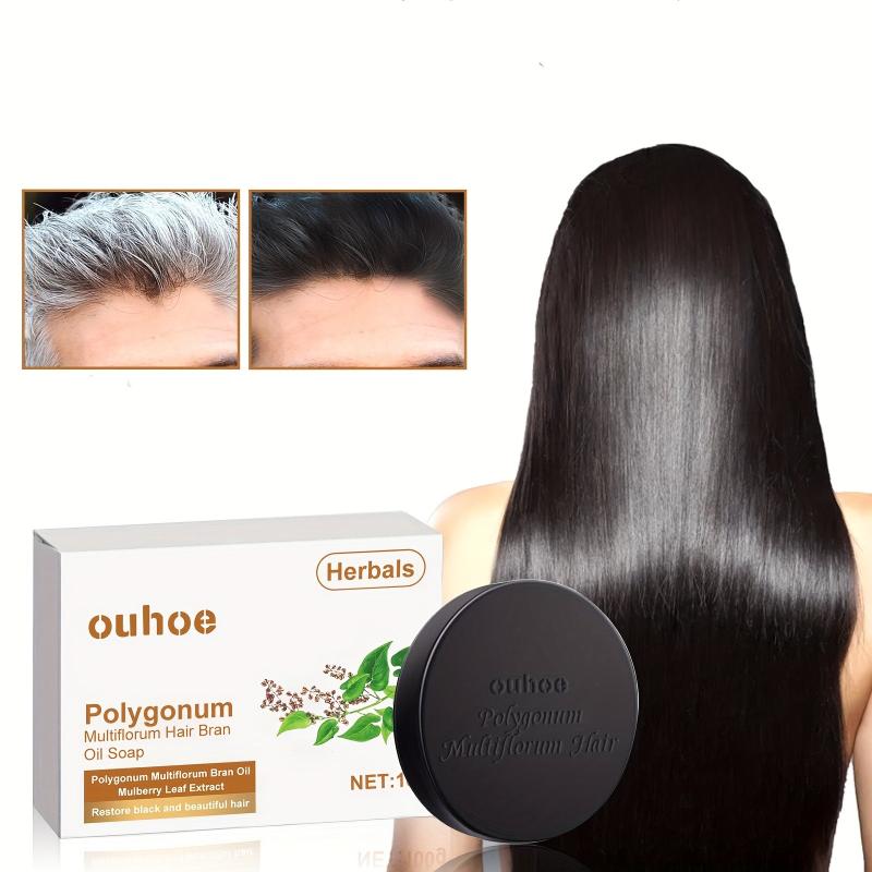 Polygonum Multiflorum Shampoo Soap Moisturizing Cleansing Hair