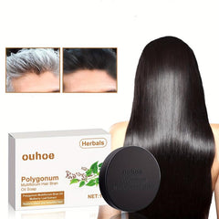Polygonum Multiflorum Shampoo Soap Moisturizing Cleansing Hair