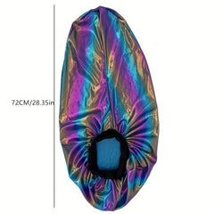 Wide Brimmed Headband Nightcap Satin Shower Cap for Women