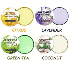 Solid Shampoo & Conditioner Bar with Essential Oils for Hair Care