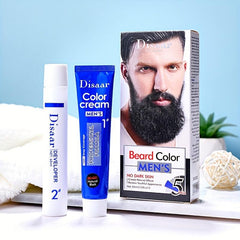Beard Cream for Men Gray Coverage Fast Drying Agent