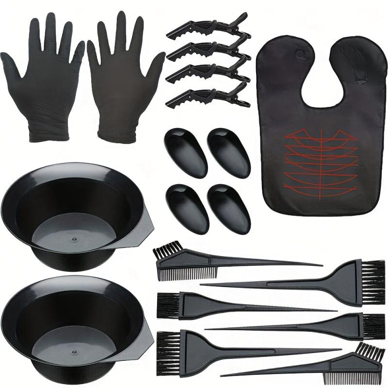 26pcs Hair Coloring Tool Kit Set Beauty Hairdressing Supplies DIY Hair Dye Kit