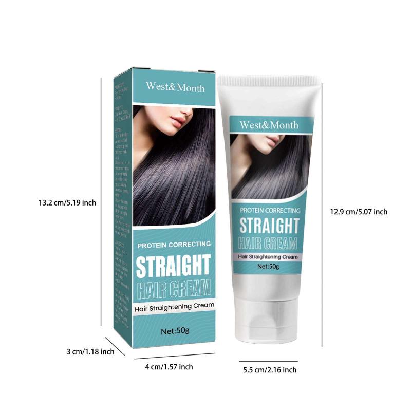 Olive Straightening Cream Protein Smoothing For Hair Repair Frizzy Hair
