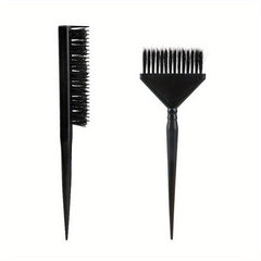 Hair Dye Brush & Fluffy Hair Brush Set