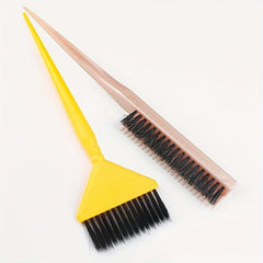 Hair Dye Brush & Fluffy Hair Brush Set