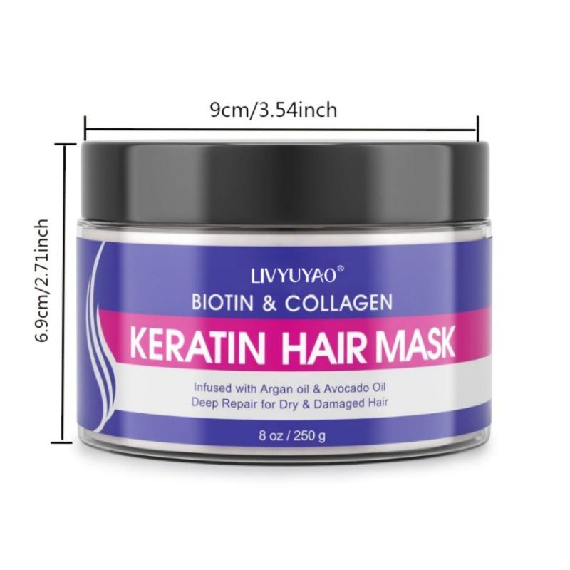 Biotin Collagen Keratin Hair Mask Repair Dry Brittle Hair