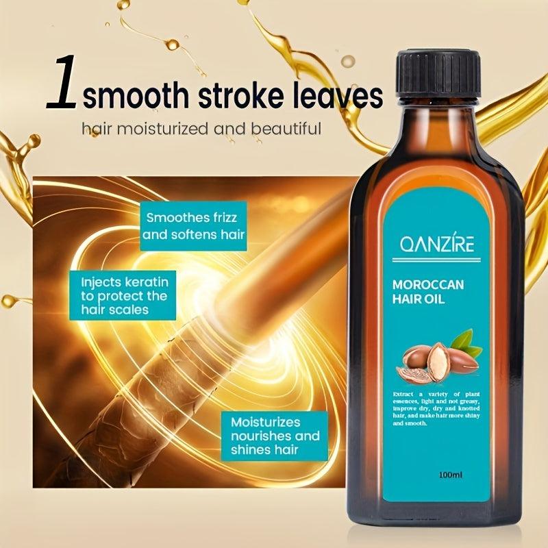 100ml Moroccan Hair Essential for Repairing Split Dry Hair