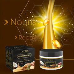 Argan & Coconut Collagen Hair Mask - Deep Conditioning & Hydration