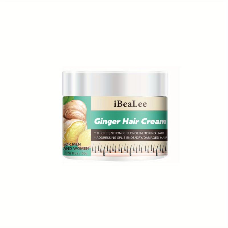 50g Ginger Hair Cream with Biotin & Vitamin for Fuller, Healthier Hair